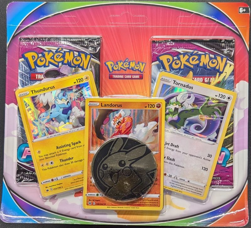 Pokemon Fusion Strike 2-Pack Blister (Thundurus, Landorus, Tornadus)
