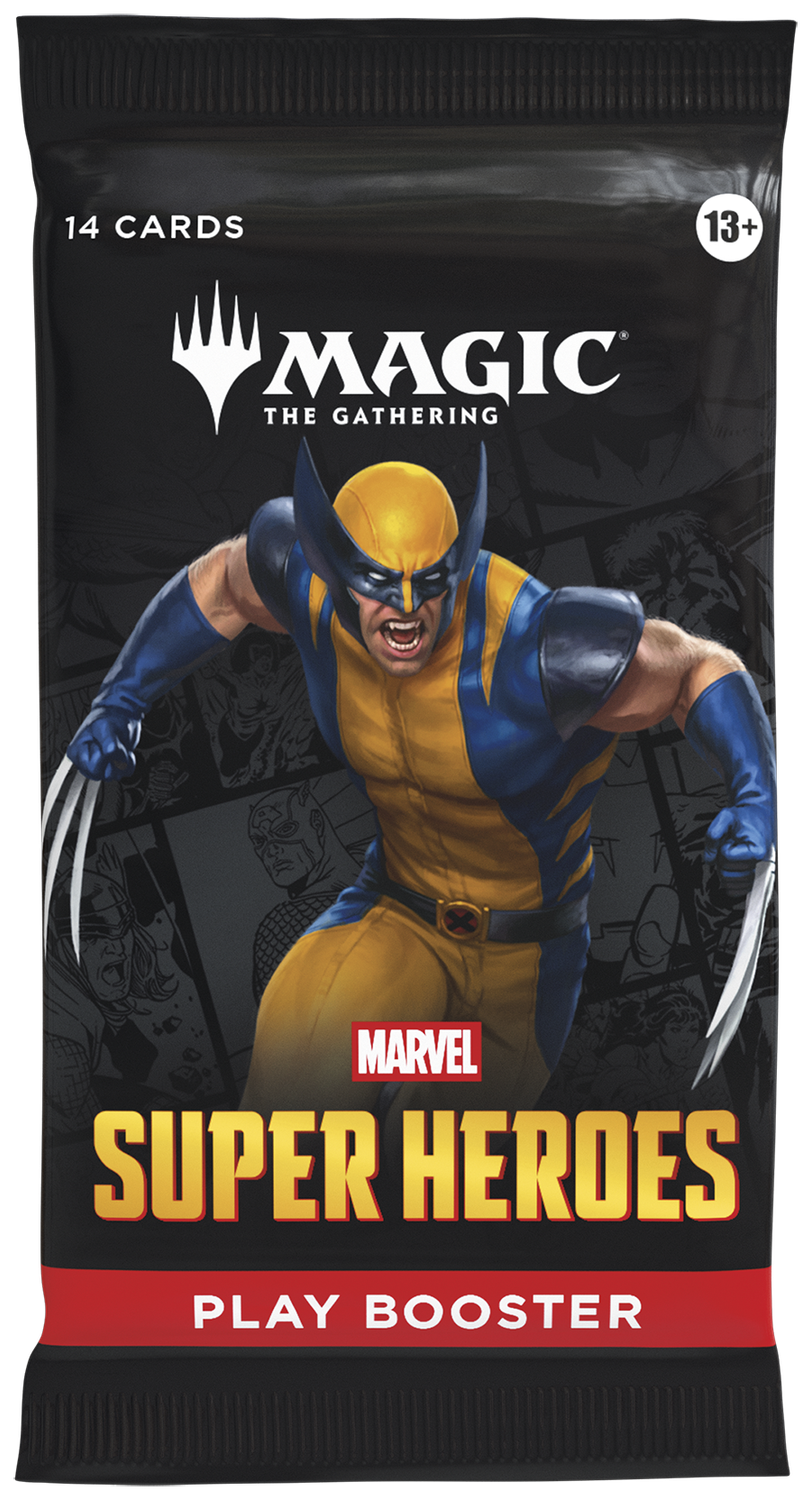 MTG Marvel Super Heroes Play Booster (1 Random Pack)