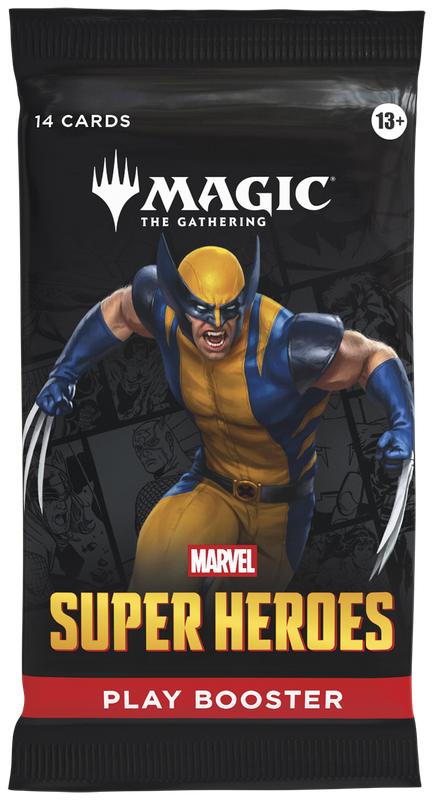 MTG Marvel Super Heroes Play Booster (1 Random Pack)