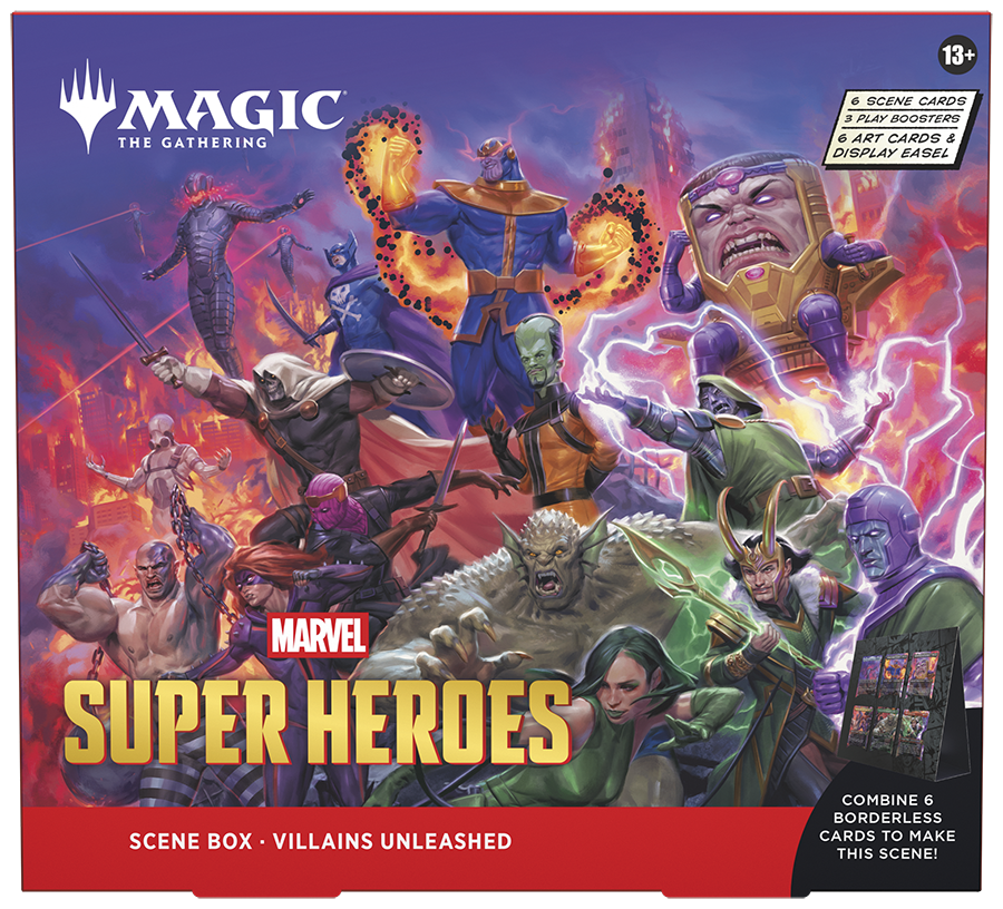 MTG Marvel Super Heroes Scene Box (Villians Unleashed)