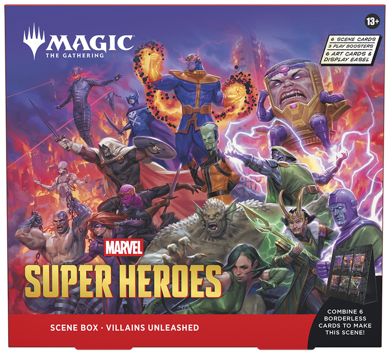 MTG Marvel Super Heroes Scene Box (Villians Unleashed)