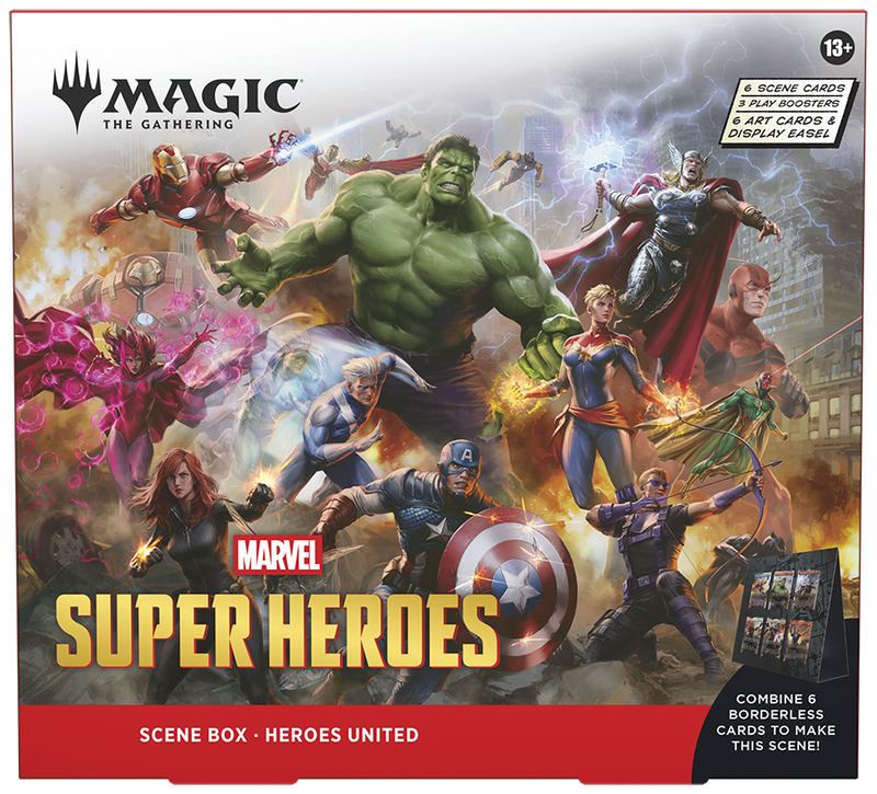 MTG Marvel Super Heroes Scene Box (Heroes United)