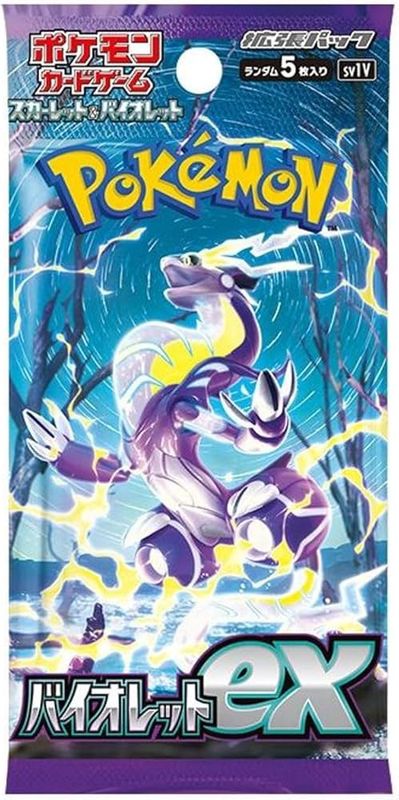 Pokemon Violet EX Booster (1 Random Pack)