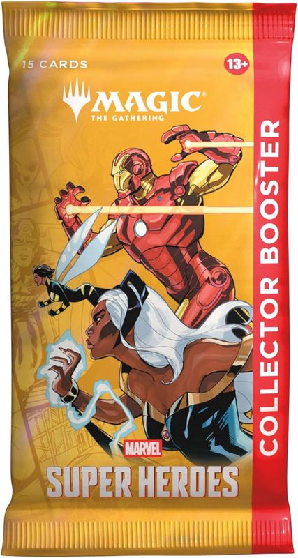 MTG Marvel Super Heroes Collector Booster (1 Random Pack)