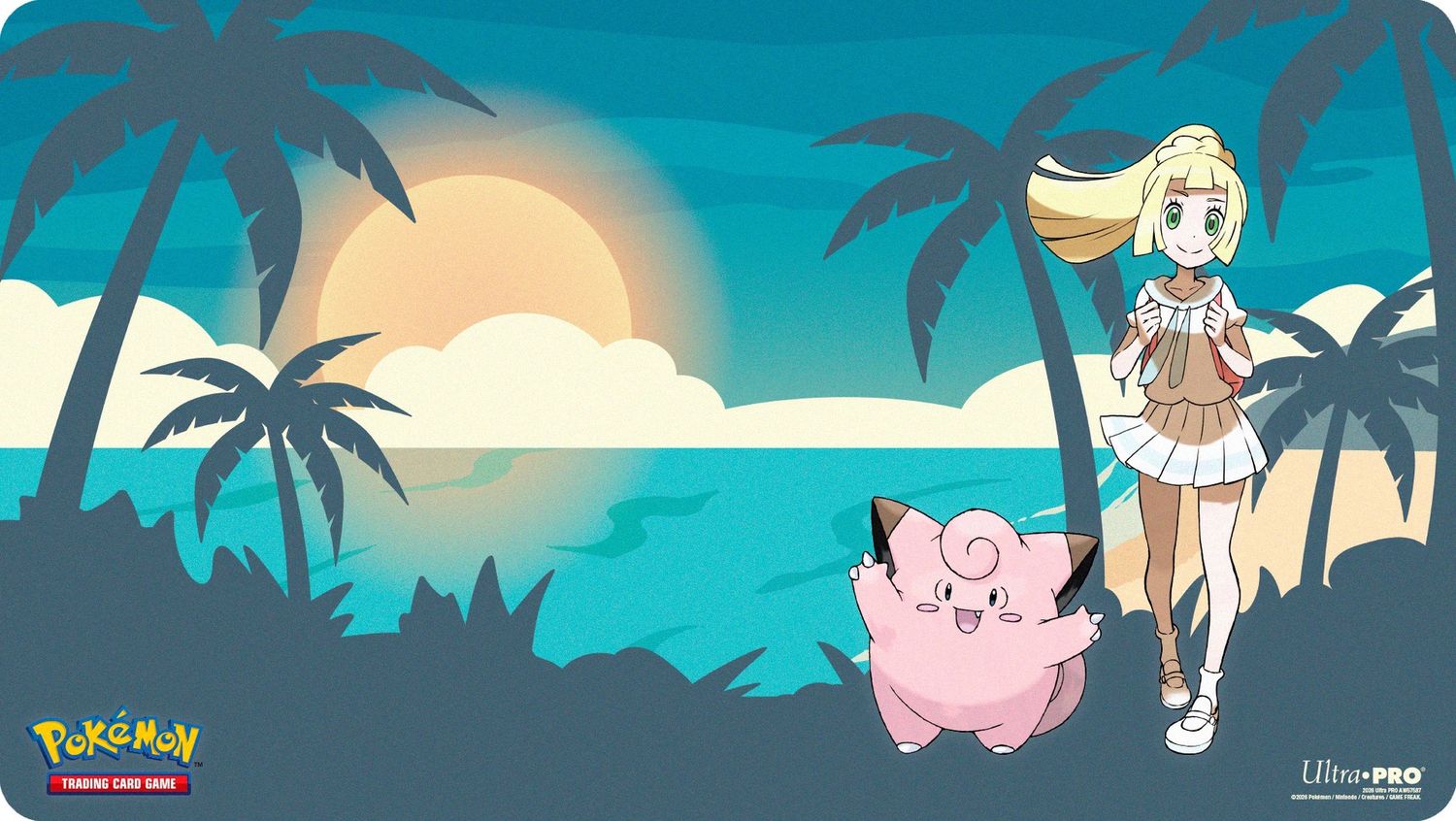 Ultra-Pro Pokemon Lillie and Clefairy Playmat