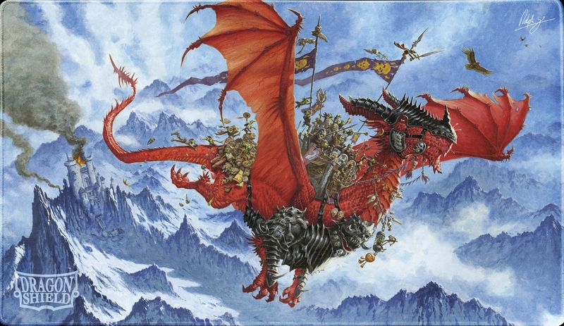 Dragon Shield Signature Series Playmat With Tube "THE RAID"