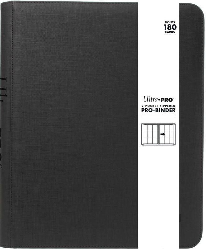 Ultra-Pro 9-PKT 180 Cards Zippered Premium Pro Binder