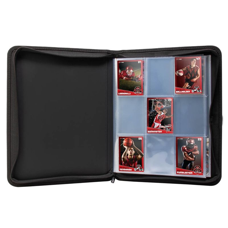 Ultra-Pro 9-PKT 180 Cards Zippered Premium Pro Binder