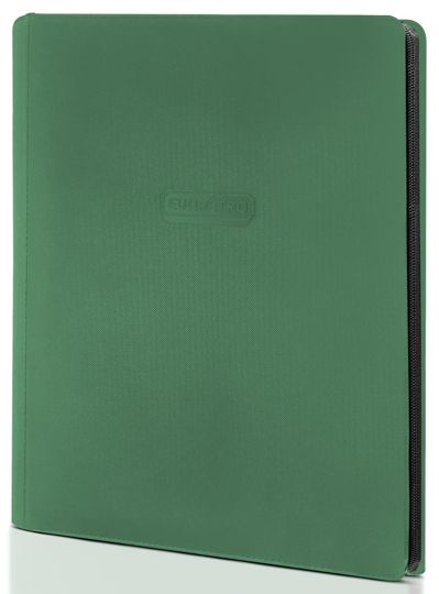 Evoretro Premium Zippered Binder 9-PKT 360 Cards Green