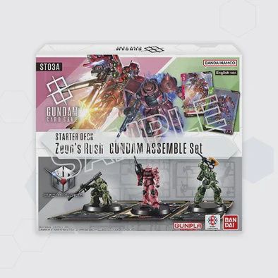Gundam CG ST-03A Zeon's Rush Starter Deck Gundam Assemble