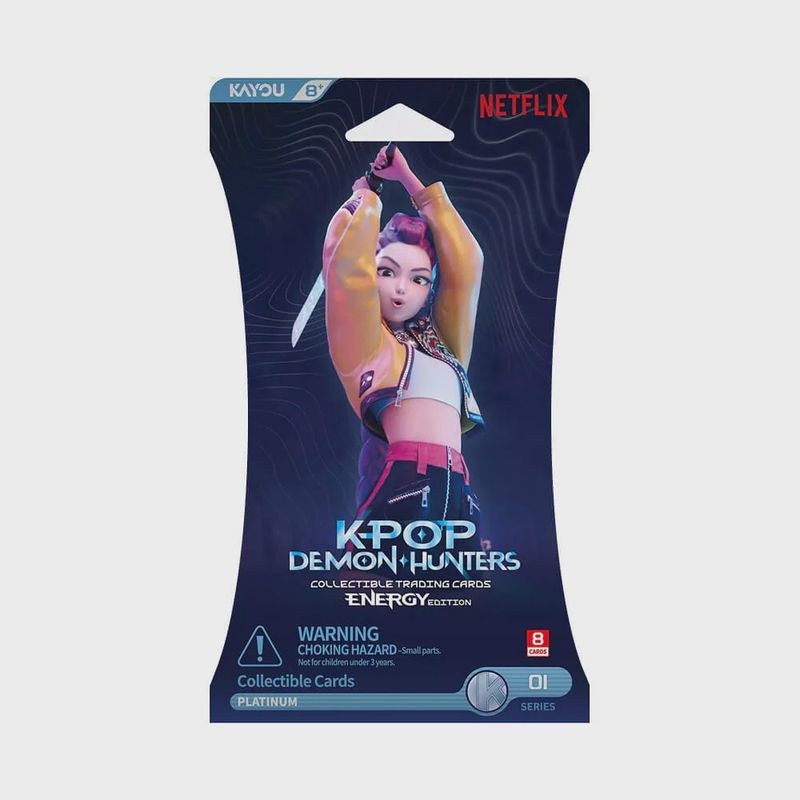 K- POP Demon Hunters Collectible Trading Cards - Energy Edition Box