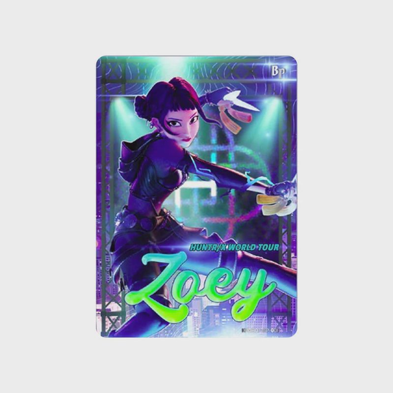 K-POP Demon Hunters Collectible Trading Cards - Energy Edition Booster (1 Random Pack)