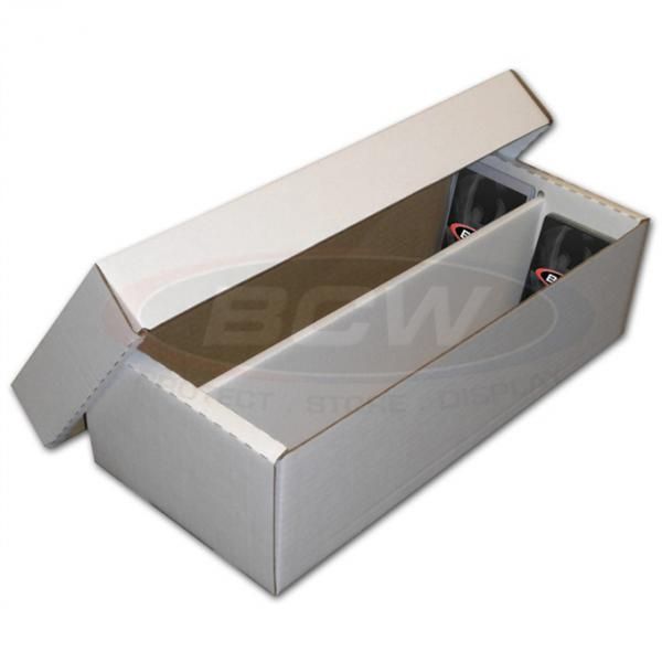 BCW 1600ct (Shoe Box) Cardboard Card Box