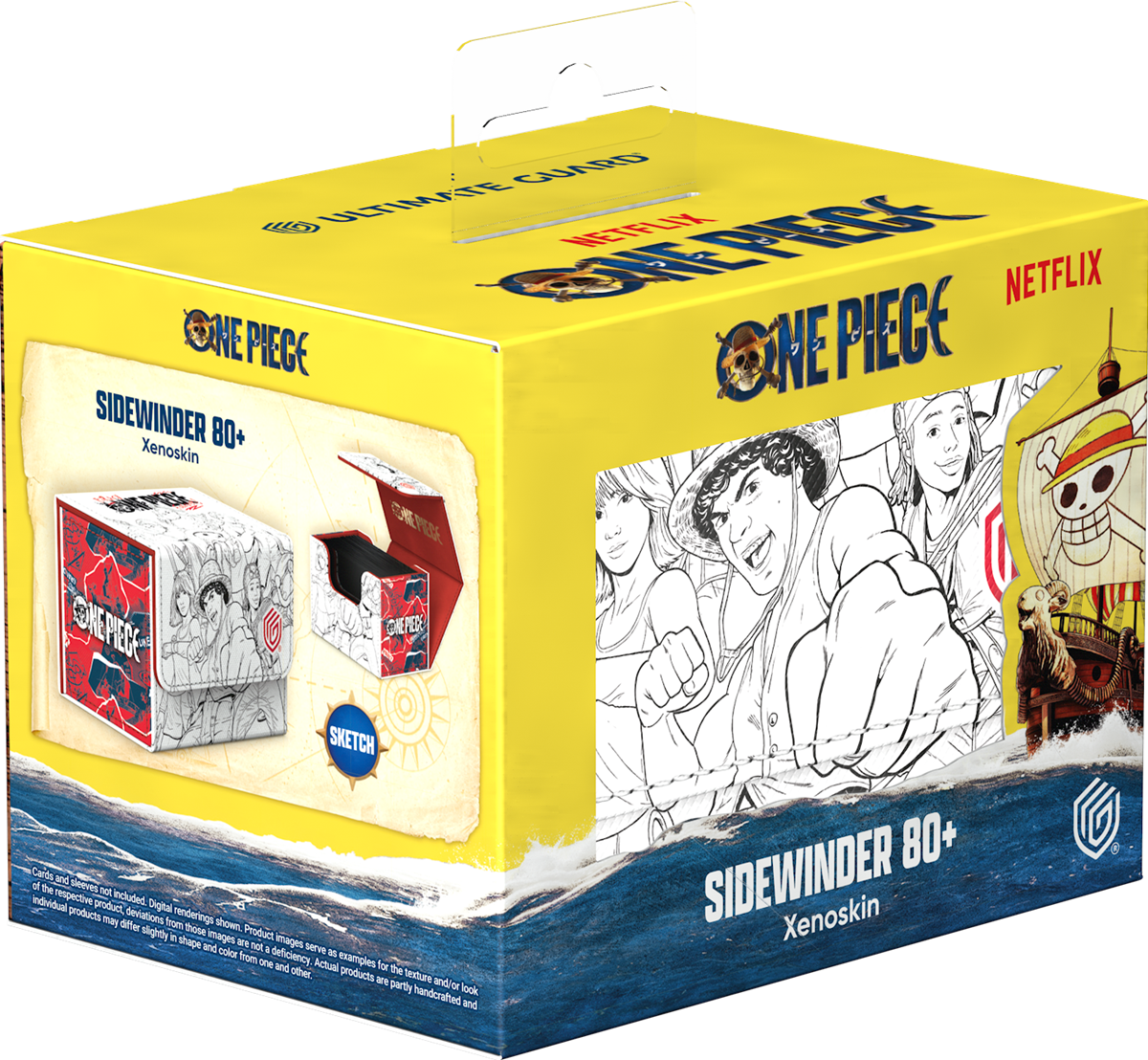 Ultimate Guard Sidewinder 80+ Xenoskin One Piece - Sketch