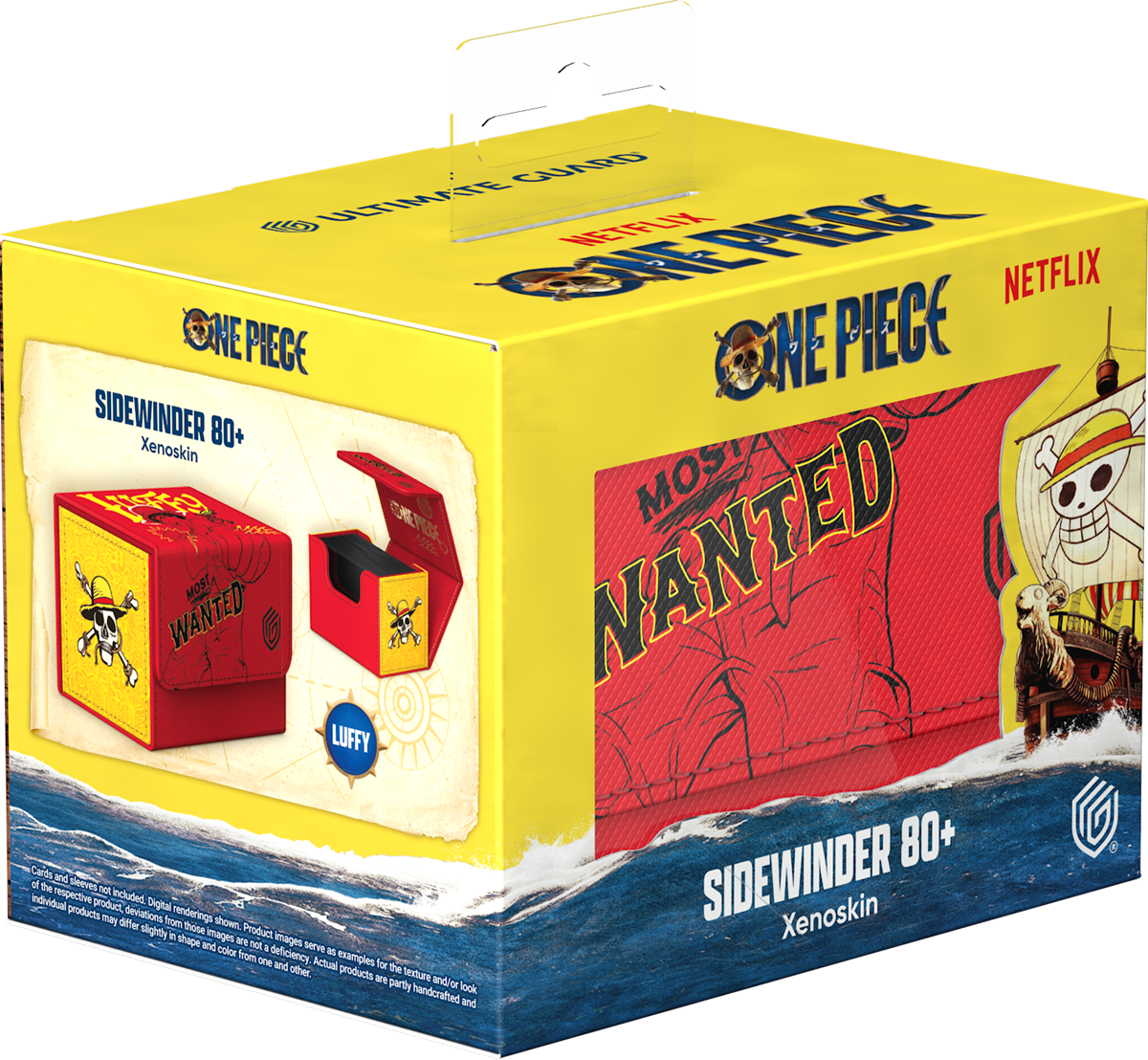 Ultimate Guard Sidewinder 80+ Xenoskin One Piece - Luffy