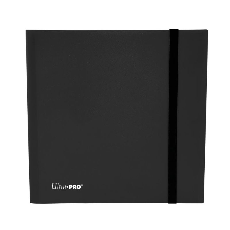 Ultra-Pro 12 Pocket Eclipse Jet Black Pro Binder