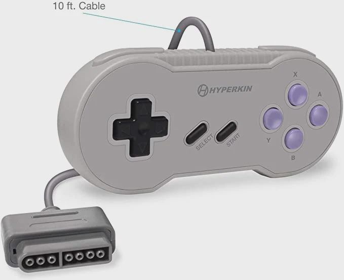Hyperkin Scout Premium Controller for SNES (Gray)