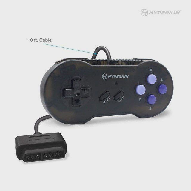Hyperkin Scout Premium Controller for SNES (Space Black)