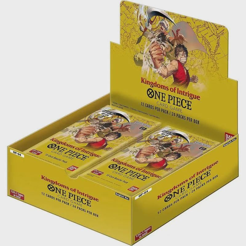 One Piece CG OP04 Kingdoms Of Intrigue Booster Box