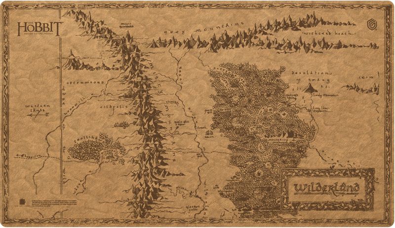 Ultimate Guard Playmat Sophoskin The Hobbit Map - (Wilderland)