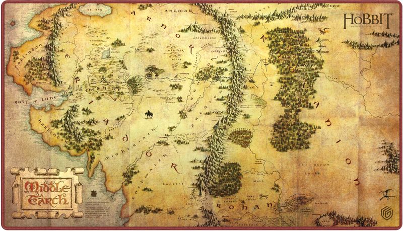 Ultimate Guard Playmat The Hobbit - (Middle-Earth)