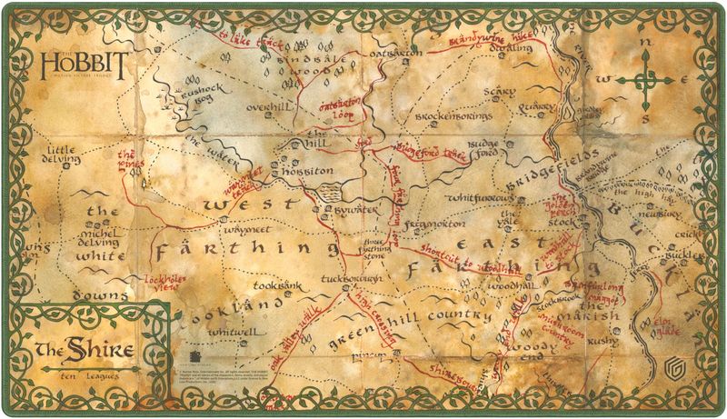 Ultimate Guard Playmat The Hobbit - (The Shire)