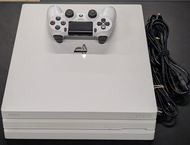 Playstation 4 Pro 1TB Console (Glacier White)