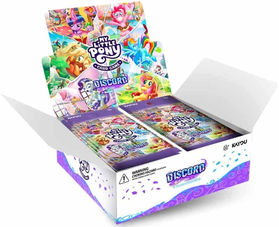 My Little Pony Trading Card Game BP2 Discord Booster (1 Random Pack)