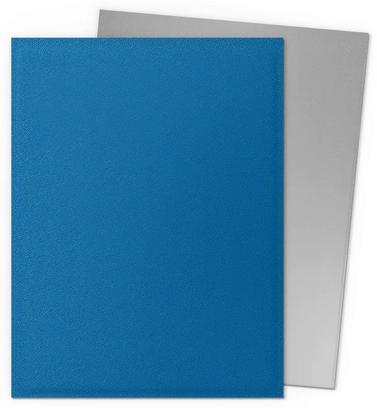 Dragon Shield Sleeves Dual Matte Cobalt/Silver 100CT
