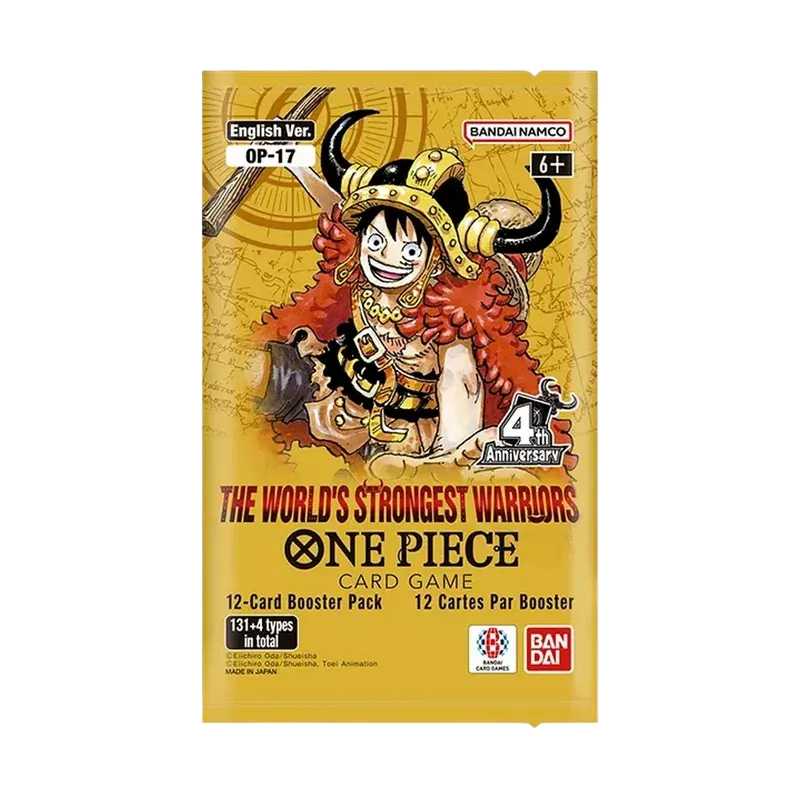 One Piece CG OP-17 The World's Strongest Warriors Booster (1 Random Pack)