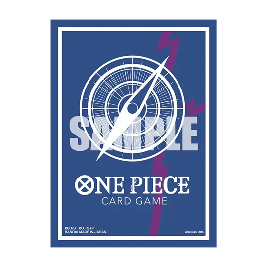 One Piece CG Official Sleeves Set 16 (Standard blue ver. Rocks.D.Xebec)