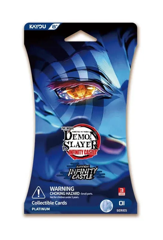 Demon Slayer Infinity Castle Movie Collectible Cards Infinity Castle Edition Booster (1 Random Pack)