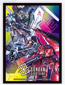 Gundam CG Official Card Sleeves Set 2 - Nu Gundam Vs. Sazabi