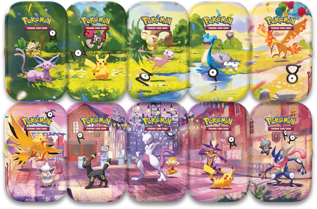 Pokemon 30th Celebration Mini Tin (1 Random Tin)