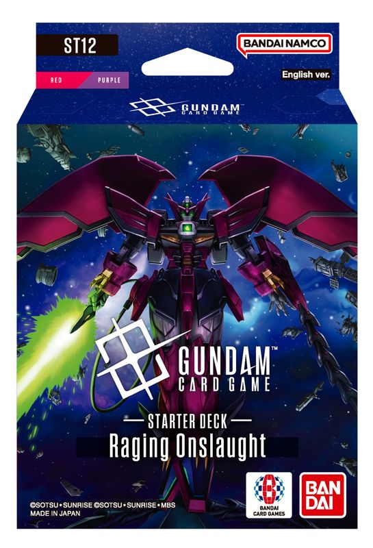 Gundam CG ST-12 Raging Onslaught Starter Deck