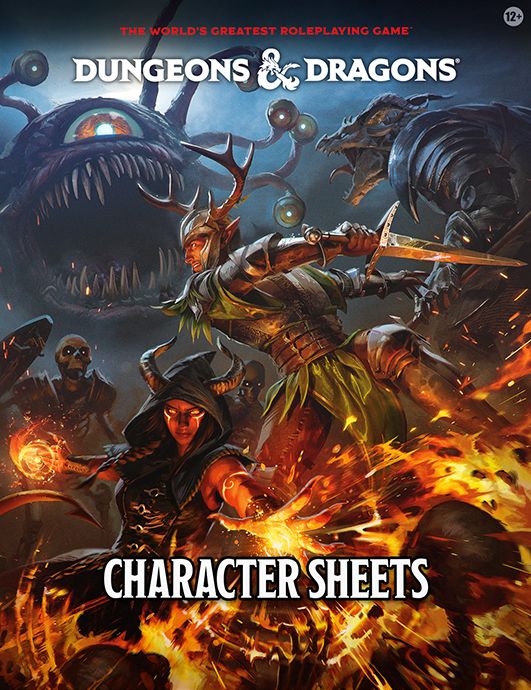 Dungeons &amp; Dragons RPG 2024 Character Sheets