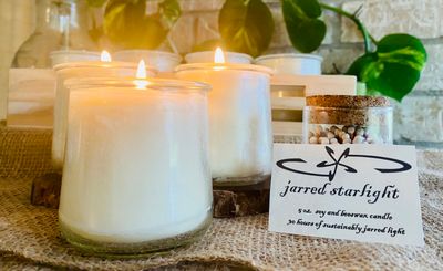Jarred Starlight Candle Set