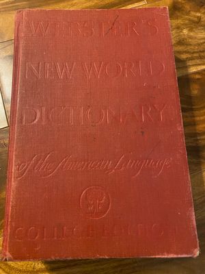 Webster&#39;s New World Dictionary of the American Language (College Edition) Hardcover