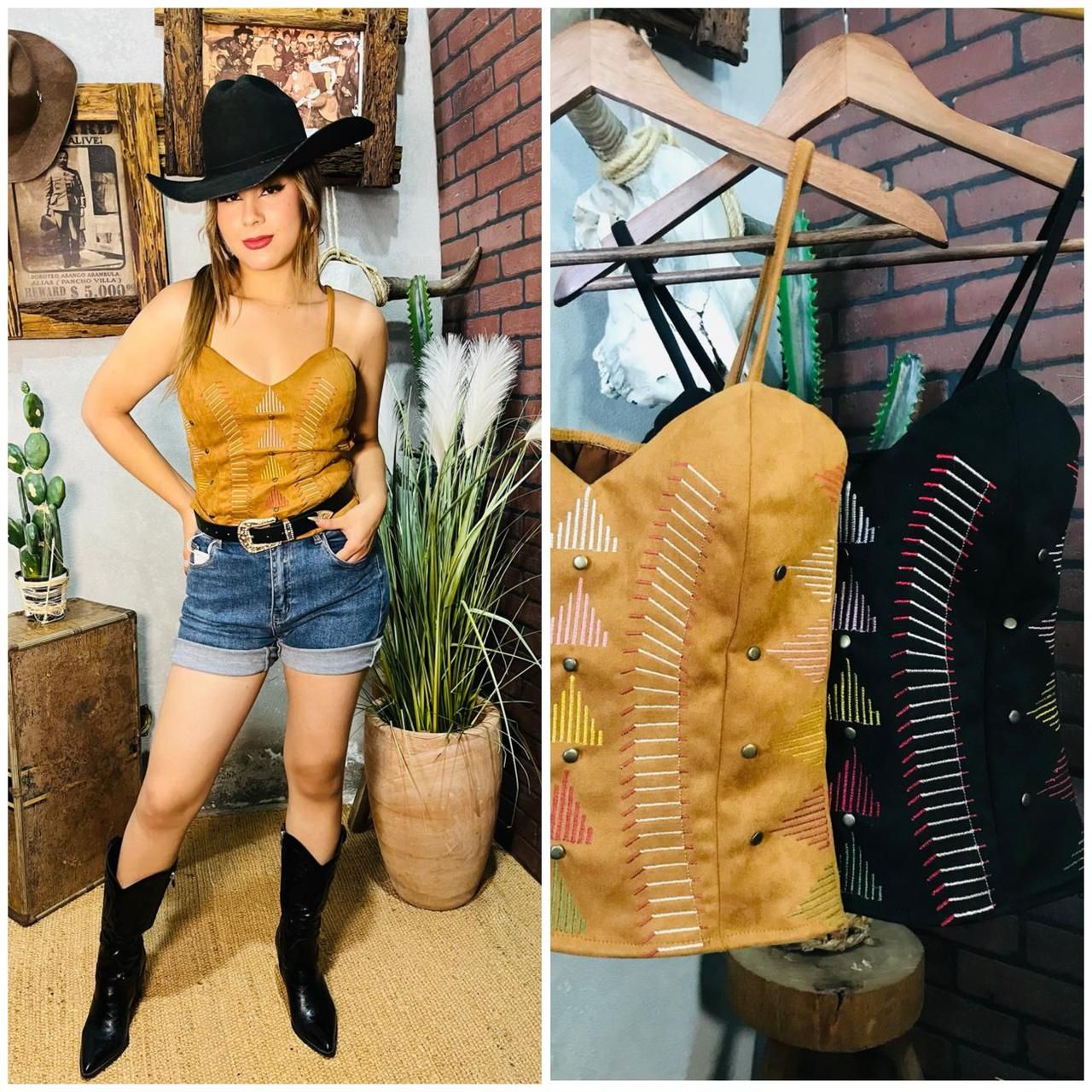 BLUSA DE GAMUZA
