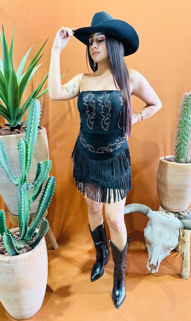 VESTIDO BORDADO