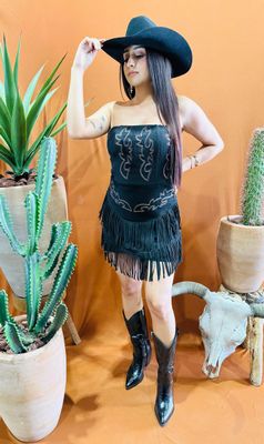 VESTIDO BORDADO