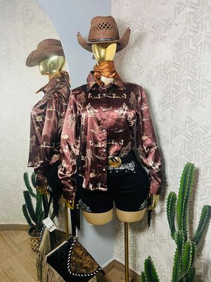 BLUSA SATIN