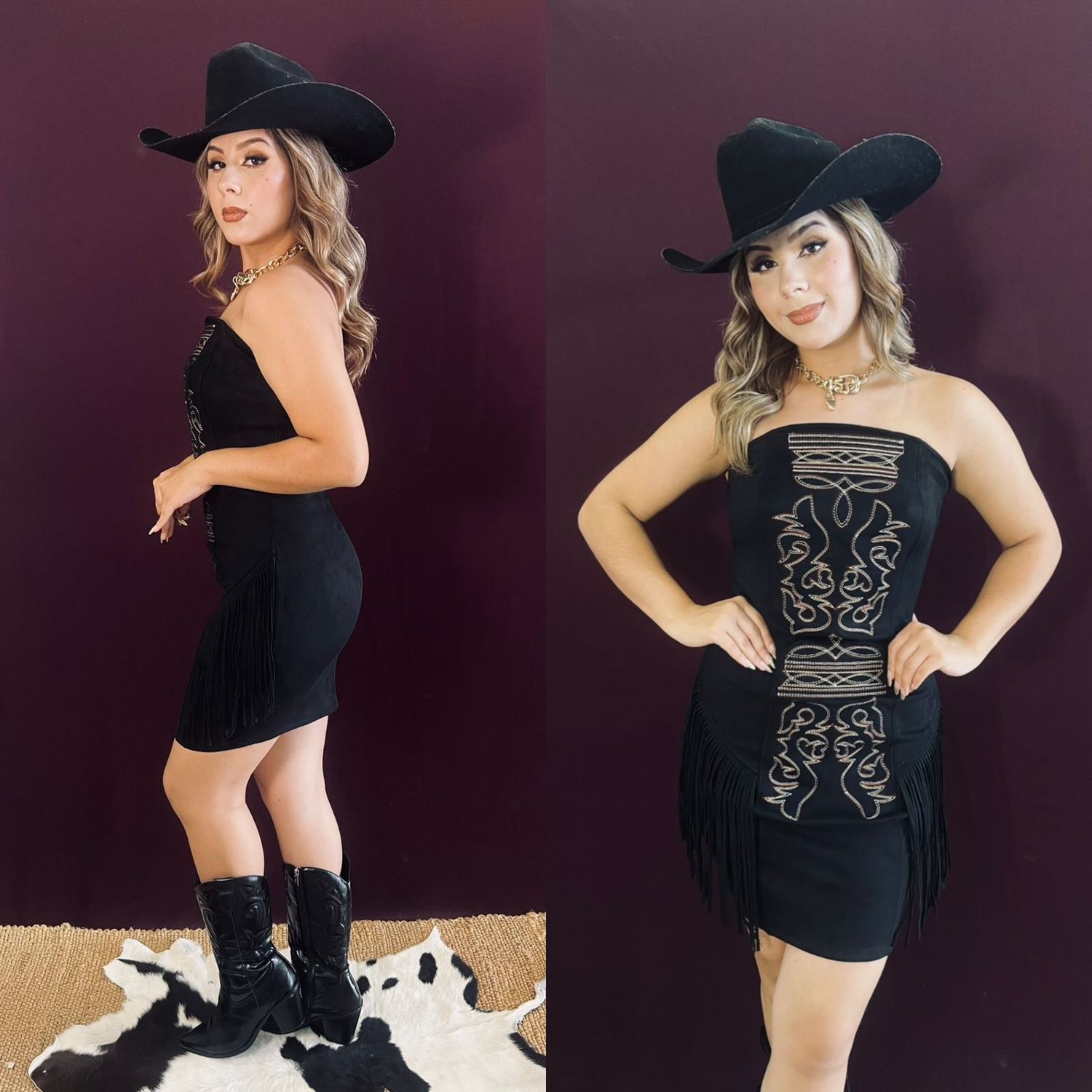 VESTIDO BORDADO