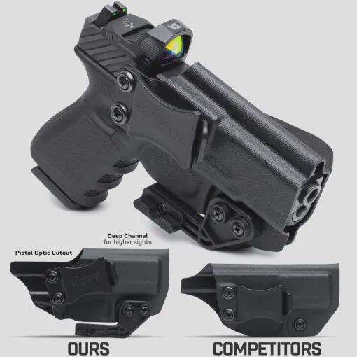 IWB Holster For Concealed Carry | Deep Concealment Pistol Holster with Mag Holster (21 models available)