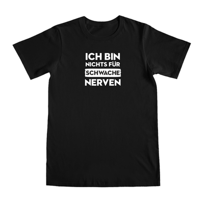 Black Shirts "Ich bin nichts für schwache Nerven"