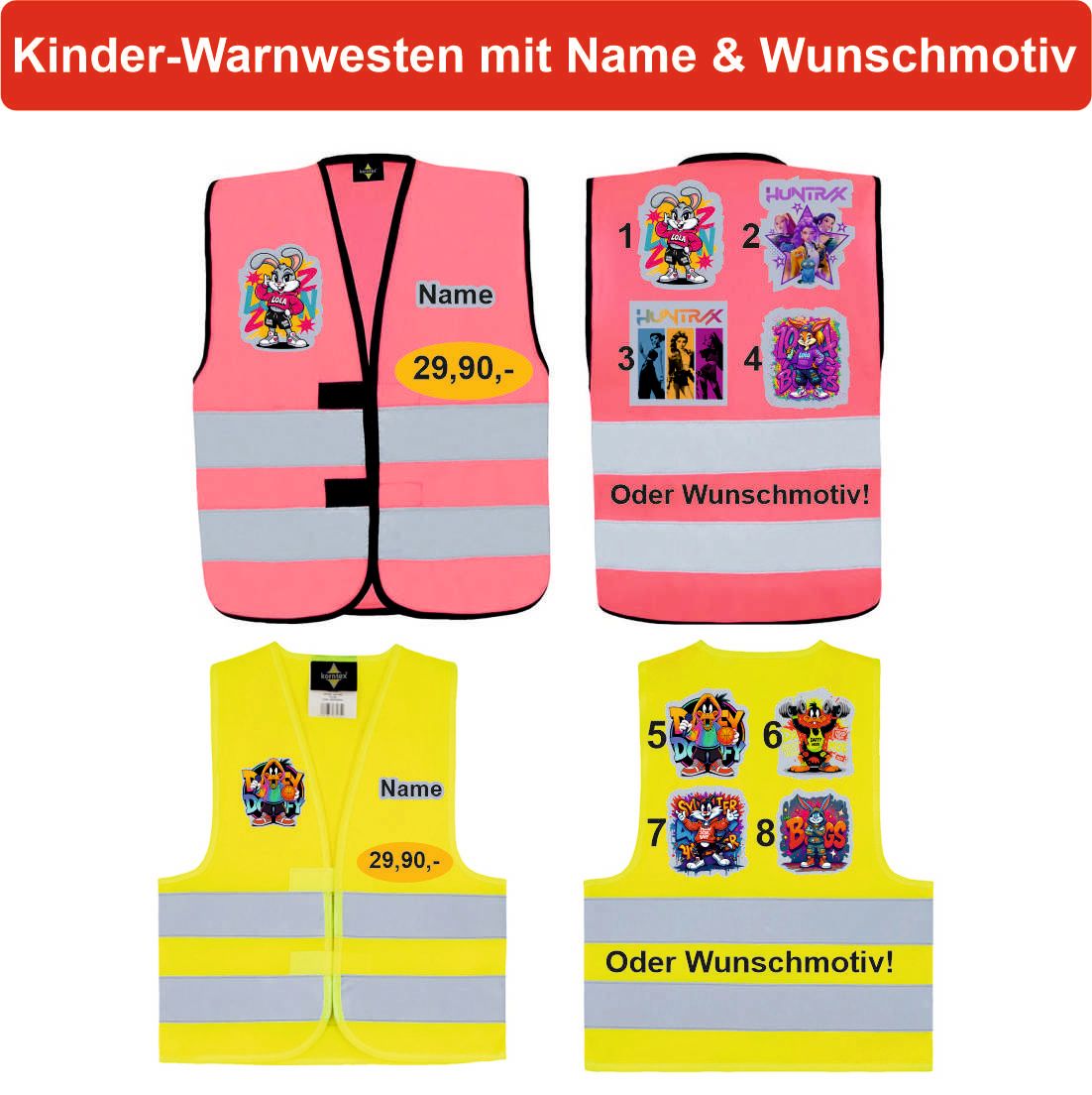 Kinderwarnwesten