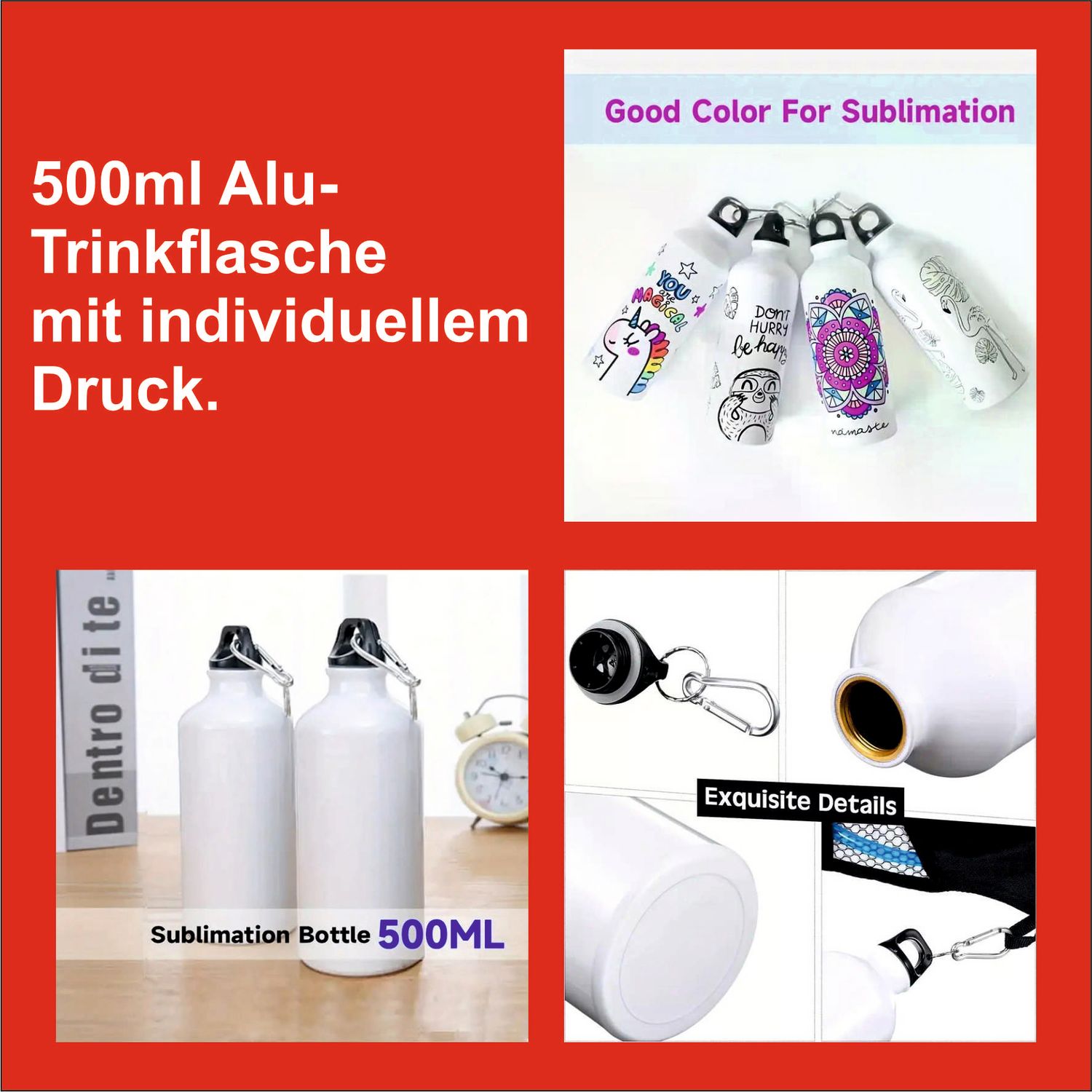 600ml Alu-Trinkflasche