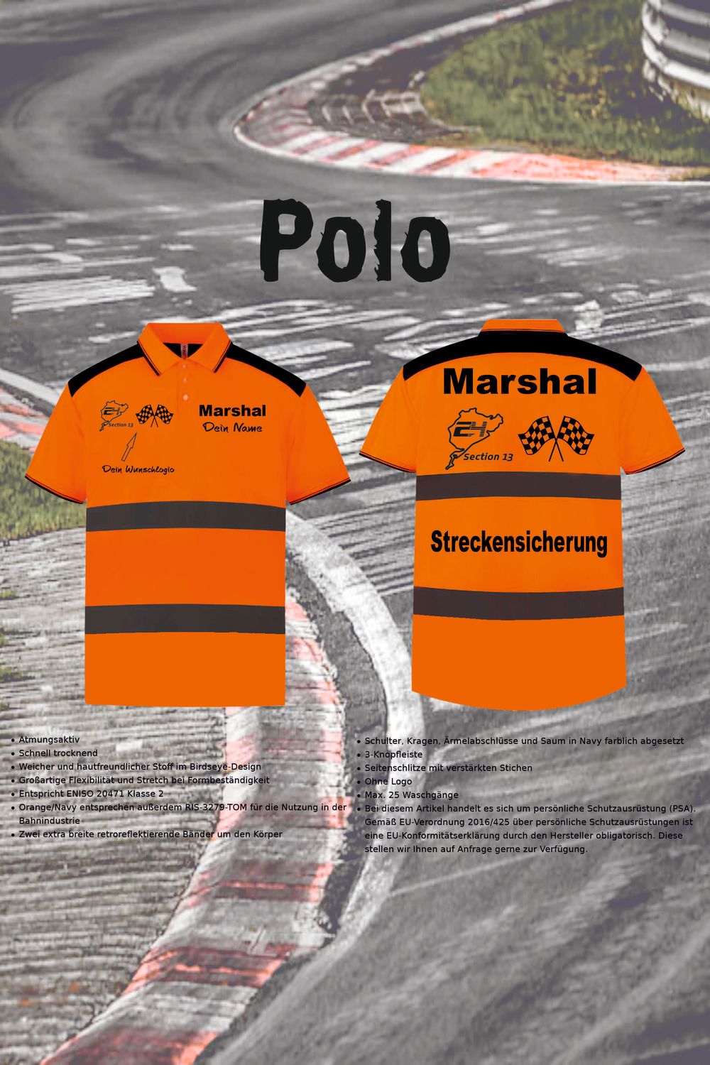 Polo Shirt für Marshal´s