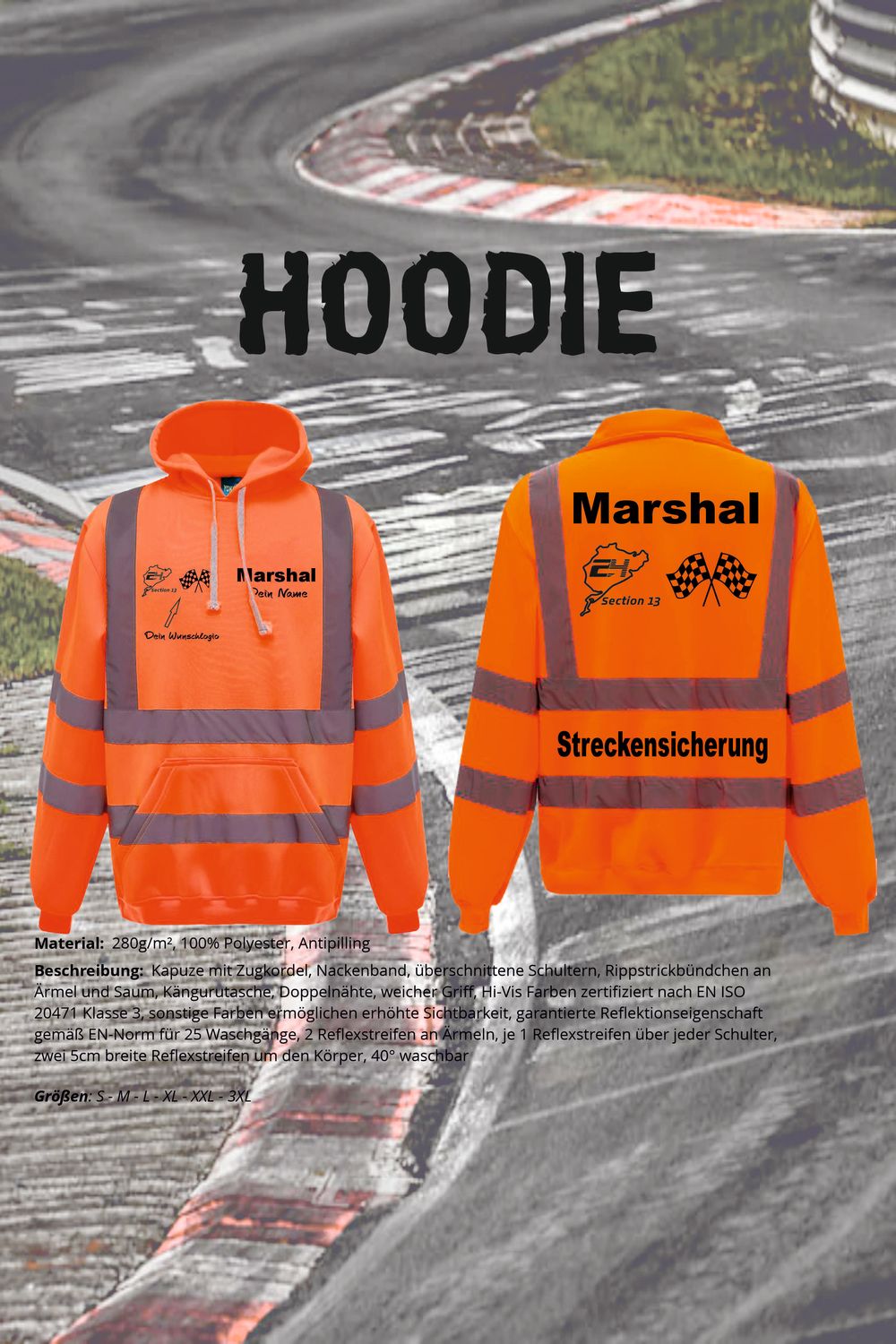 Hoodie für Marshal´s