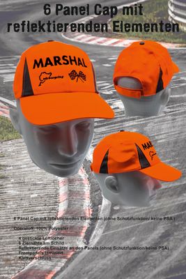 Cap in Orange für "Marshal´s"